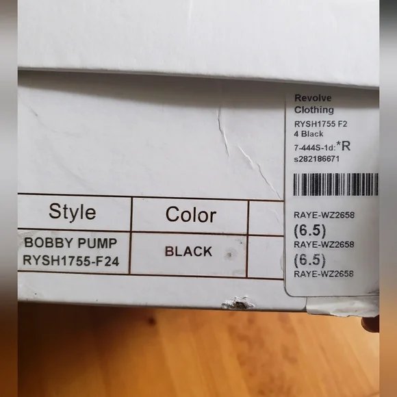 Bobby Pump By RAYE Size 6.5 - Picture 5 of 5